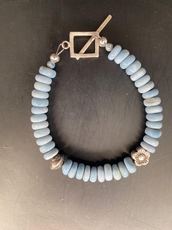 BBL60: Blue Opal Bracelet