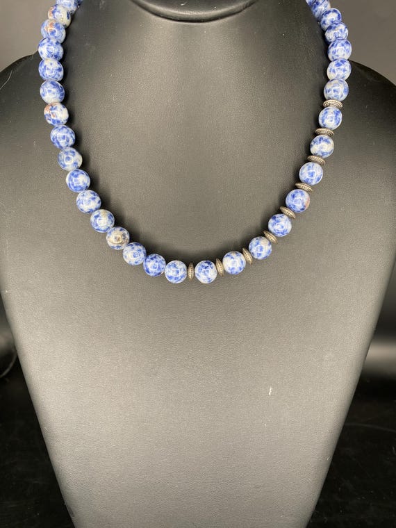 Periwinkle: Sodalite Necklace