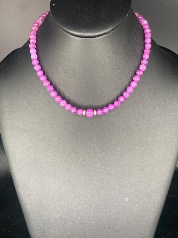 Purple Choker: Purple Quartz Necklace