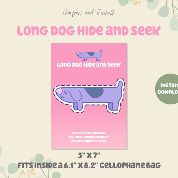 Long Dog and Bluey Patterns - Etsy
