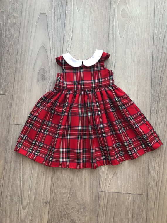 red tartan clothes