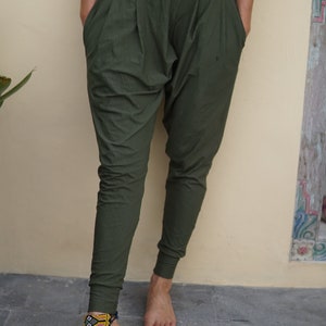 Harem Yoga Pants | Natural and Extremely Breathable Material | Wear me indoor and outdoor image 3