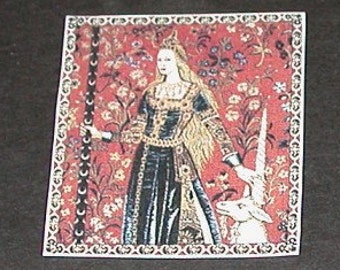 Miniature Replica Tapestry