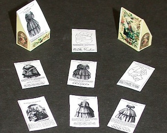 Miniature Victorian Sewing Patterns