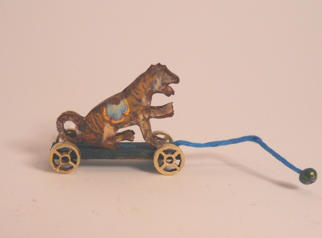 Miniature 112 Scale Tiger Pulltoy KIT Etsy