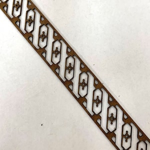 Quarter-scale Dollhouse Stair Railing 2B