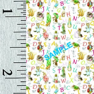 Quarter Scale, Half Scale and 1:44 Scale Miniature Dollhouse Wallpaper for Kids (249B)