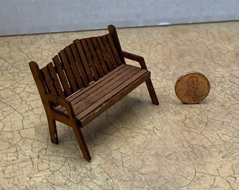 Miniature 1:24 scale Bench Kit