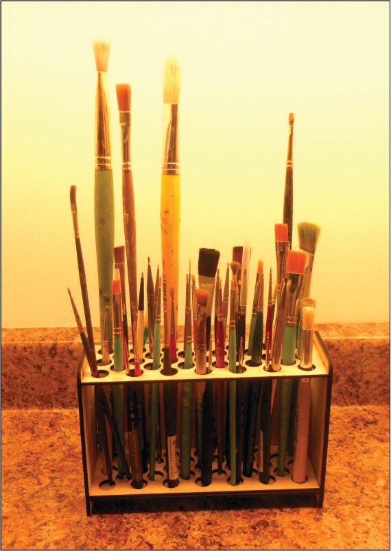 Paint Brush Stand KIT Paint Brushes NOT Included Etsy
