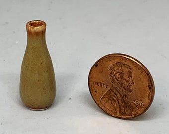 Miniature OOAK Hand-thrown Bottle (35)
