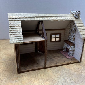 Quarter-scale Canadian Cabin - building kit