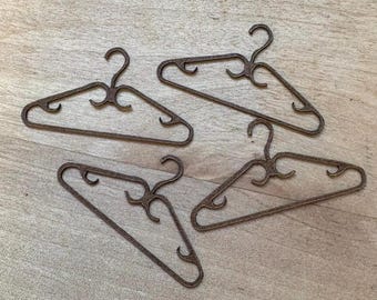 Miniature 1:12 scale Hangers