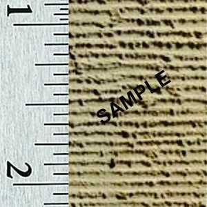 Quarter Scale or 1:144 Scale Miniature Dollhouse Cement Wallpaper (106C)