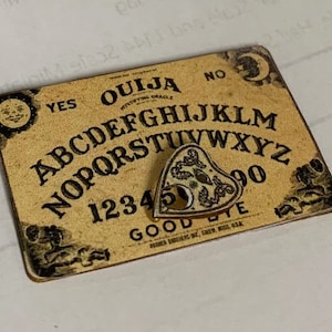 Kit de planches de Ouija miniatures à l&#39;échelle 1:12