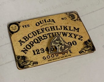 Miniature 1:12 scale Ouija Board Kit