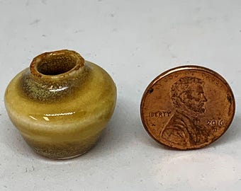 Miniature OOAK Hand-thrown urn (20)