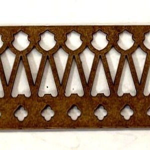 Quarter-scale Dollhouse Railing 8