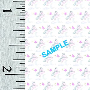 Quarter Scale, Half Scale and 1:44 Scale Miniature Dollhouse Wallpaper for Kids (205B)