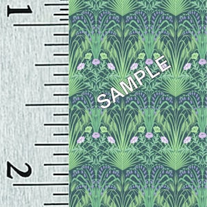 Quarter Scale, Half Scale and 1:144 Scale Miniature Dollhouse Wallpaper (24A)