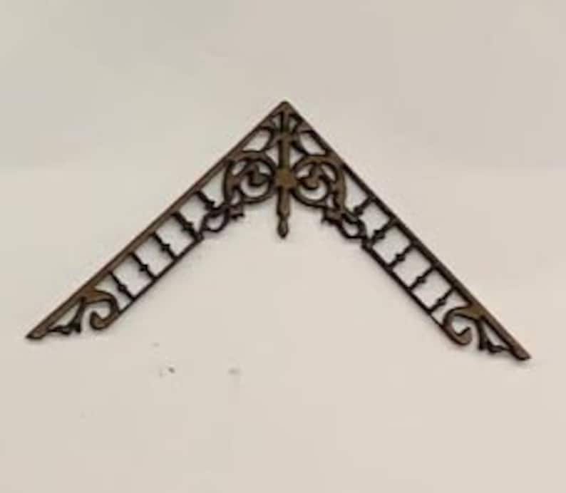 Quarter Scale Dollhouse Decorative Gable End 8 Etsy