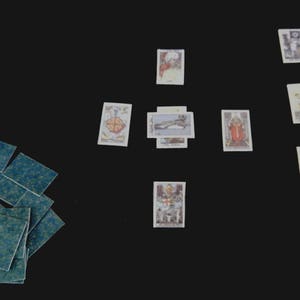 Miniature Deck of Tarot Cards - KIT