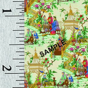 Quarter Scale, Half Scale and 1:144 Scale Miniature Dollhouse Wallpaper (55C)