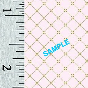 Quarter Scale, Half Scale and 1:144 Scale Miniature Dollhouse Wallpaper (72A)