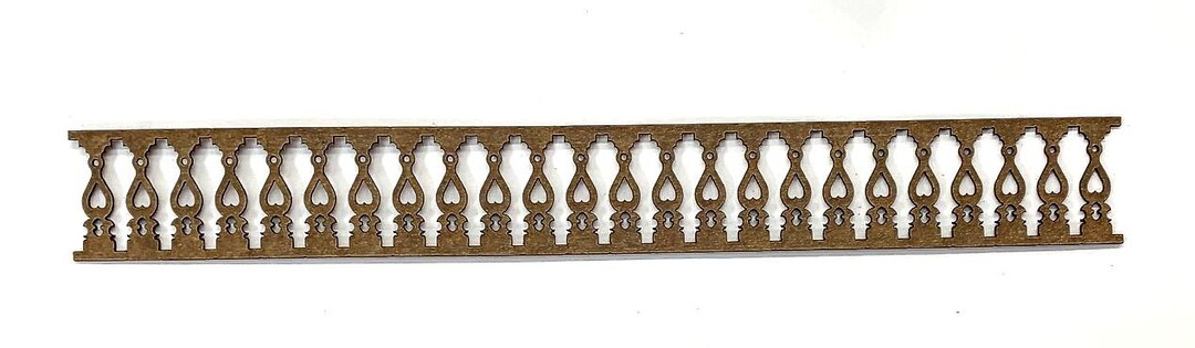 Quarter-scale Dollhouse Railing 6A - Etsy UK