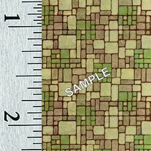 Quarter Scale and 1:144 Scale Miniature Dollhouse Linoleum Flooring (325D)