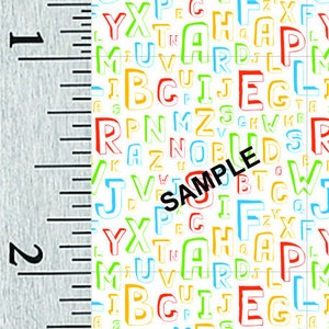Quarter Scale, Half Scale and 1:44 Scale Miniature Dollhouse Wallpaper for Kids (203C)