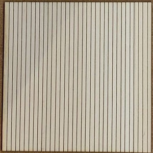 Quarter-scale (1:48) Dollhouse Wooden Flooring - Long Planks