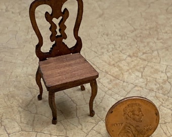 Miniature 1:24 scale Splat Back Chair KIT