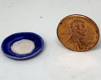 Miniature OOAK Hand-thrown Plate (45)