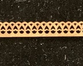 Quarter-scale Dollhouse Gingerbread Trim J