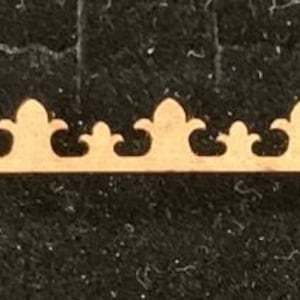 Quarter-scale Dollhouse Gingerbread Trim N