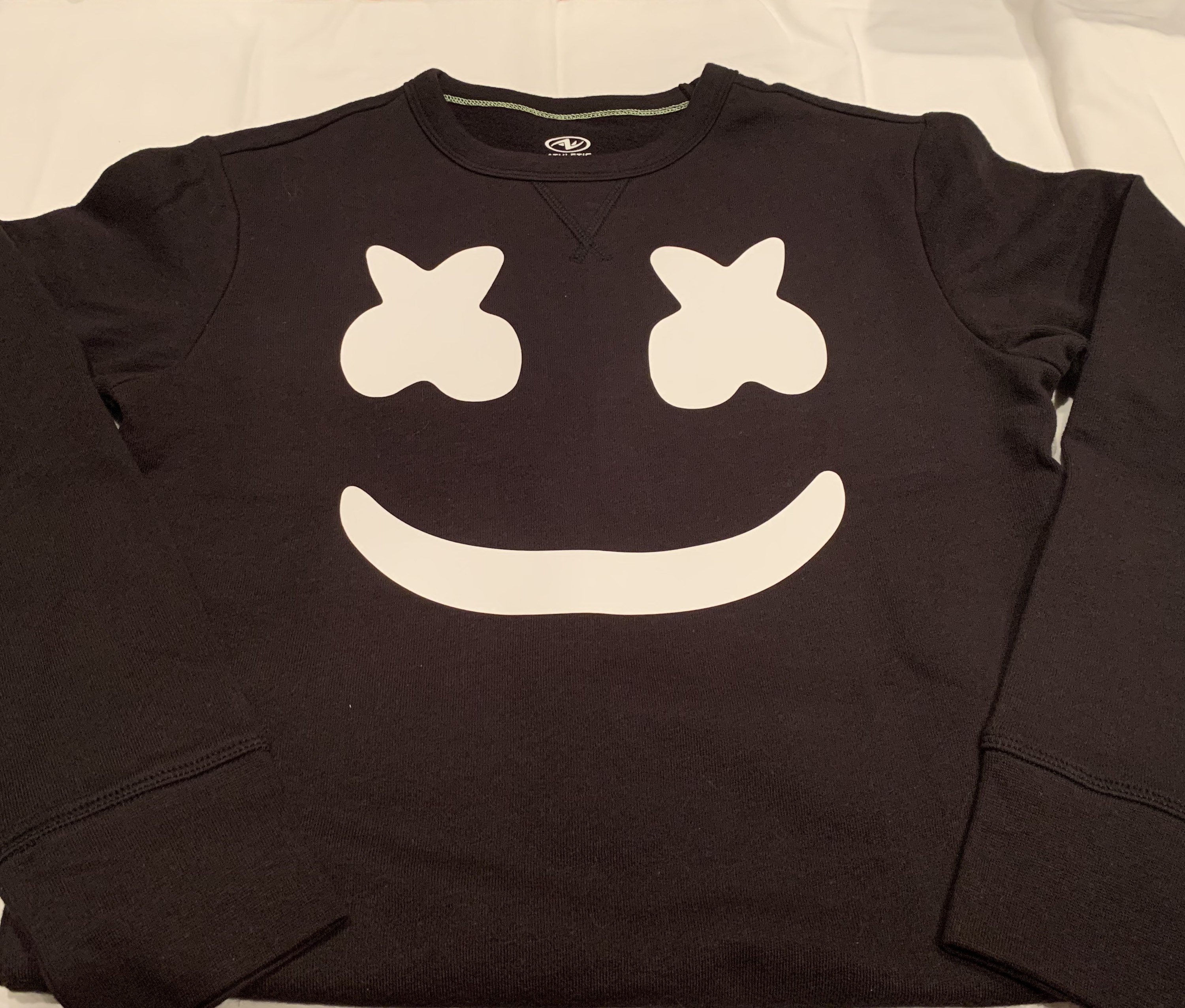 Marshmello face clearance sweatshirt