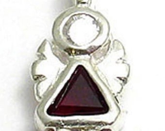 Angel Birthstone Charm