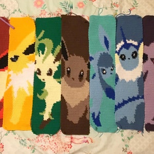 PATTERN ONLY Eeveelution Crochet Blanket image 3