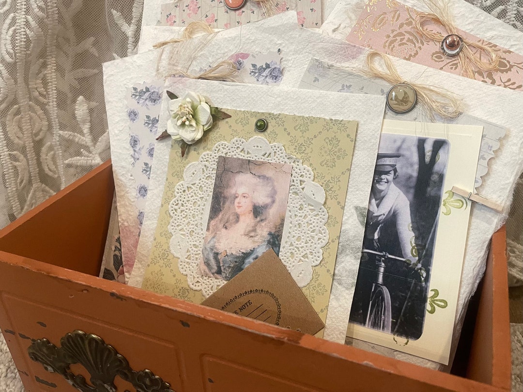Assorted Vintage-themed Junk Journal Inserts *each Sold Separately ...