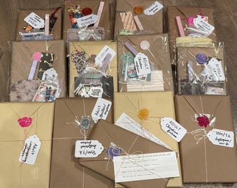 Blind Date w/ a Book - with or without Additional Book Swag - Clean Reads, Book Gift, Book Ephemera, White Elephant Gift, Wrapped Book Gift