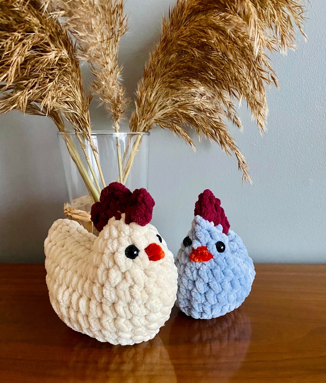Mini Hen Crochet Pattern: Easy Bird Amigurumi (PDF File) - Etsy
