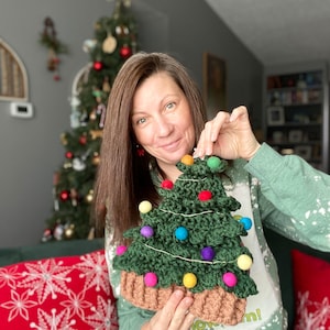 Christmas tree hat pattern, Christmas hat, tree hat, Christmas beanie, tree hat pattern