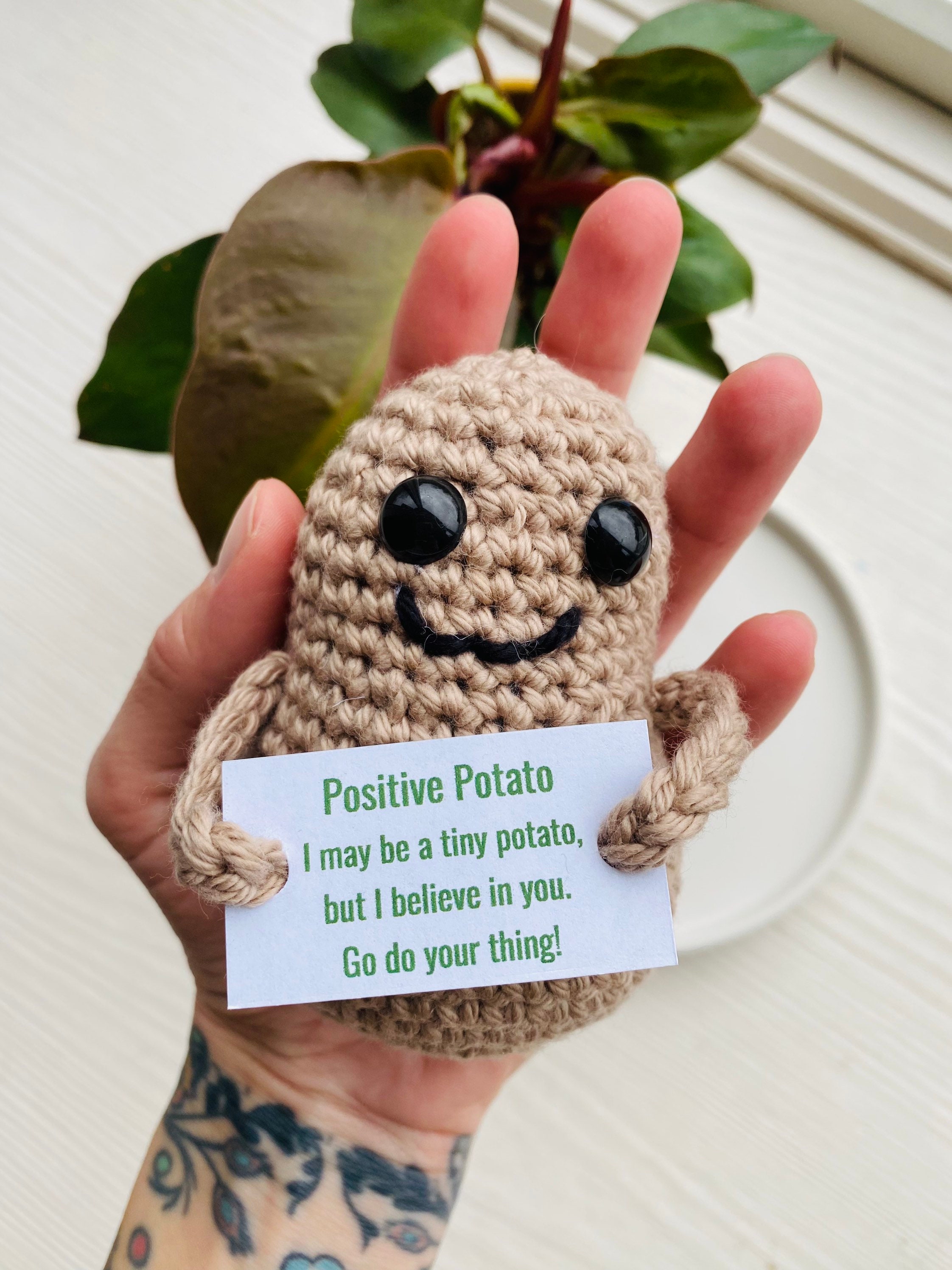 My take on a Positive Potato : r/crochet