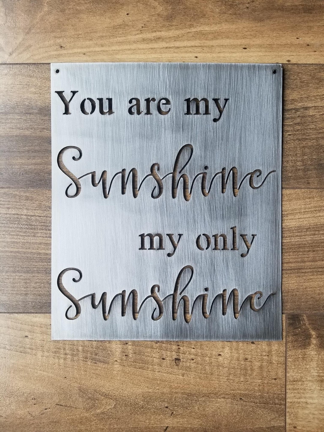 You Are My Sunshine Metal Sign Etsy