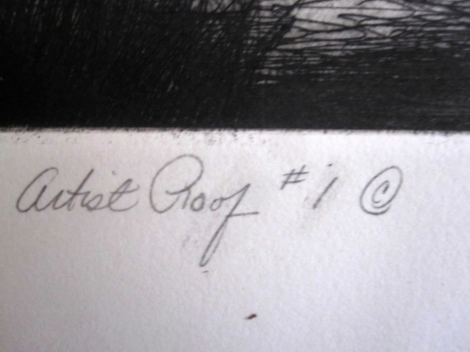 Original Etching Artist's Proof Etsy