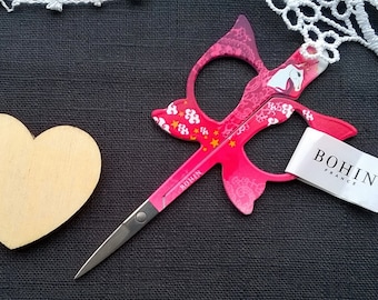Small Embroidery Scissors  - PINK UNICORN  - Embroidery Scissors  -  Needlework - Hand Embroidery - Fiber Arts - Sewing Supplies
