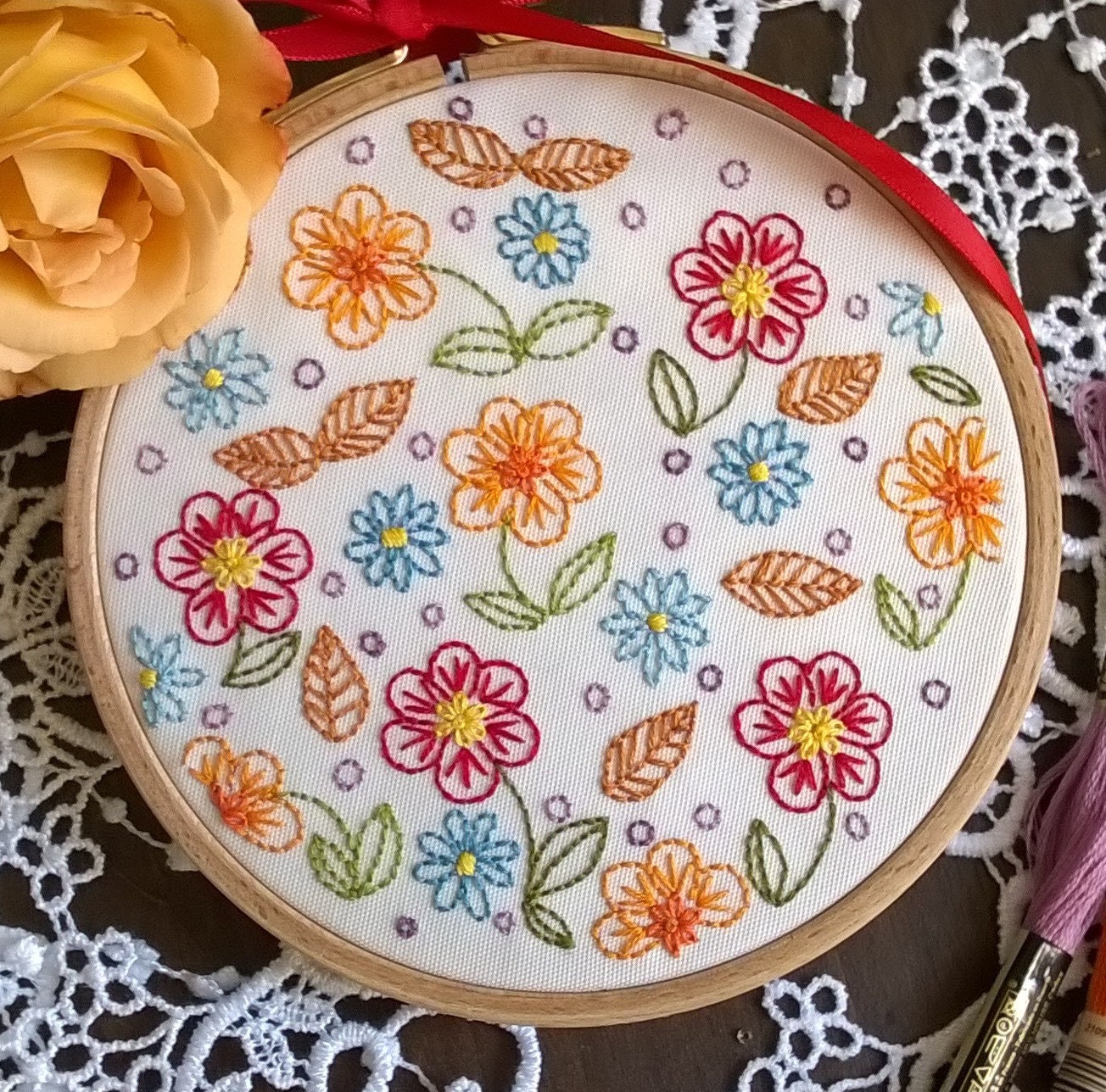 Beginner Embroidery KIT hand embroidery kit DIY Etsy