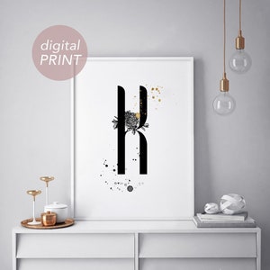 Letra k tipografia inicial monograma alfabeto inicial cartaz cartão impressão design gráfico arte de parede presente download digital