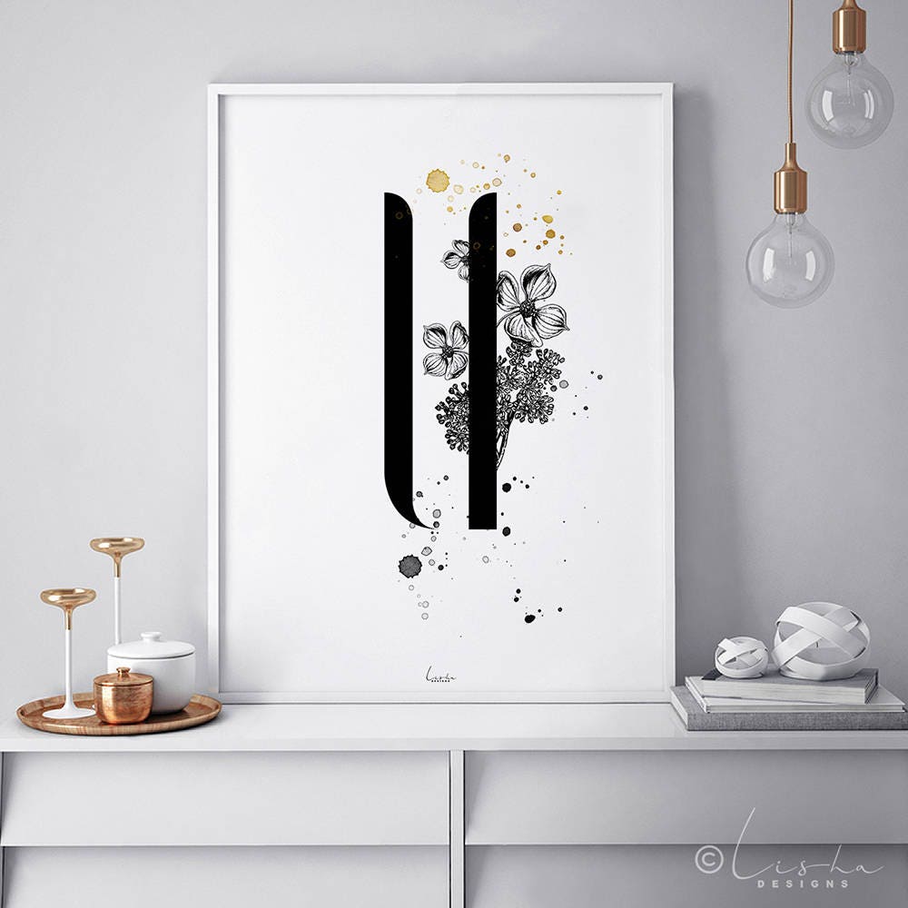 Letter, &amp;, Poster, Font, Prints, Alphabet, Typography, Initials, Typo ...