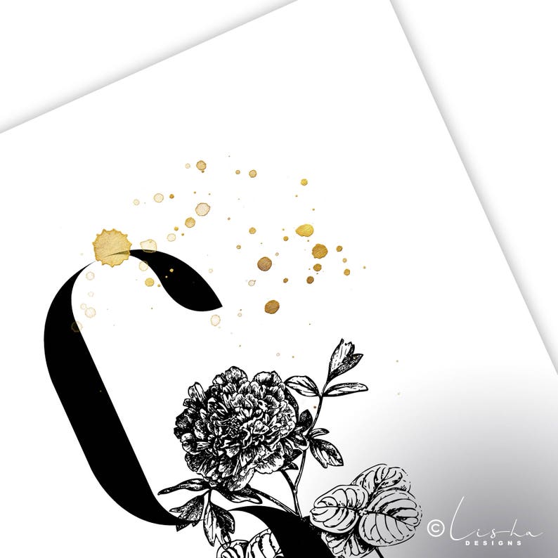 Letter, &amp;, Poster, Font, Prints, Alphabet, Typography, Initials, Typo ...
